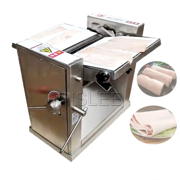 220V High Output Pig Skin Removal Machine Fresh Meat Peeler Pork Skin Removing Machine