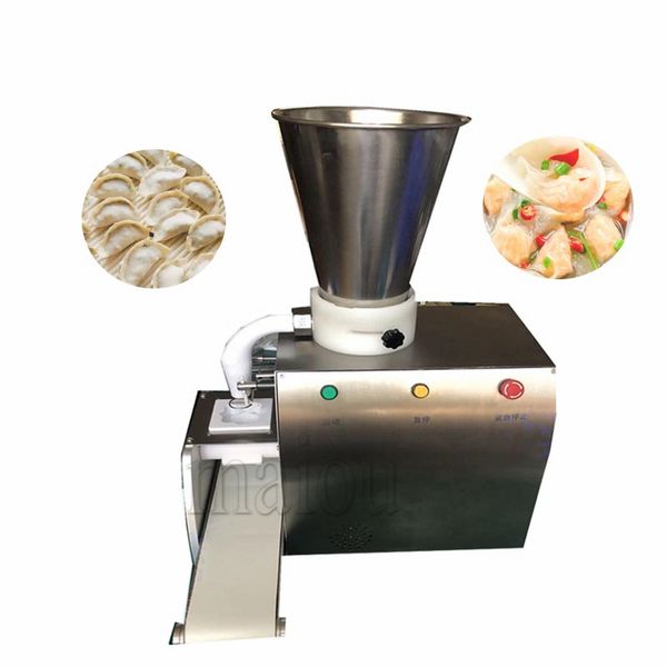 110V/220V Semi Automatic Small Dumpling Wonton Making Forming Machine