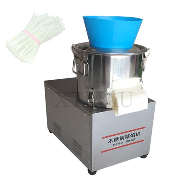 Commercial Vegetable Cutter 550W Electric Meat Grinder Dumpling Material Making Filling Machine