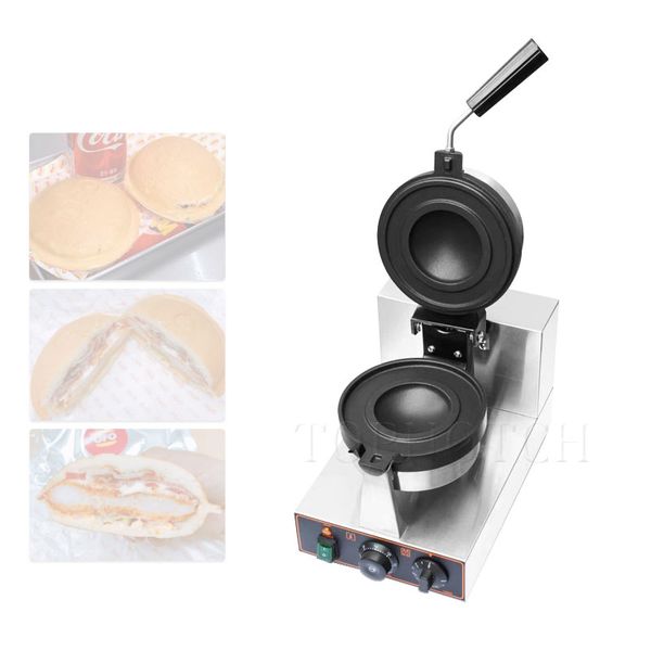 Waffle UFO Burger Machine 110V/220V Gelato Panini Electric Ice Cream Hamburger Maker