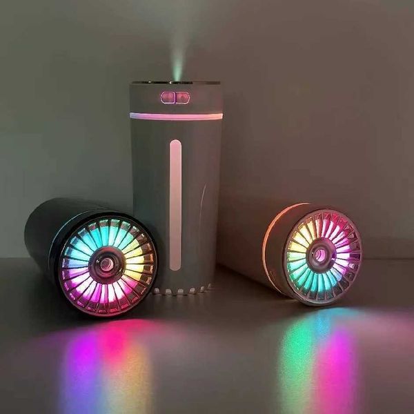 Wireless car air humidifier portable 300ML USB diffuser atomizer with RGB color lights Y241104